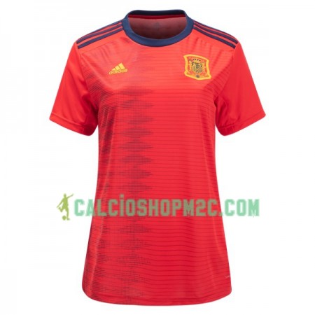 Spagna Maglia Prima Mondiali calcio femminile 2019 Manica Corta